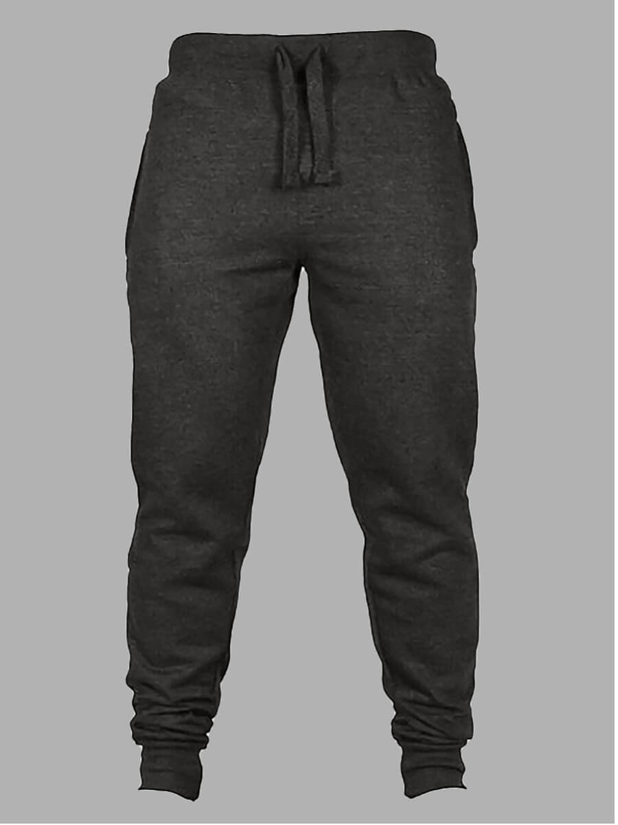 LW BASICS Men Drawstring Solid Pocket Pants