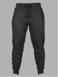 LW BASICS Men Drawstring Solid Pocket Pants