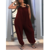 LW BASICS Plus Size Casual Spaghetti Strap Loose W
