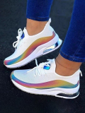 LW Sporty Gradient White Sneakers