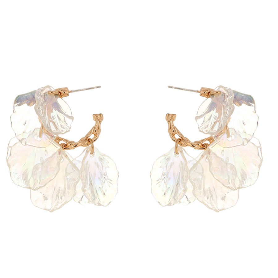 

Lovely Sweet See-through White Earring