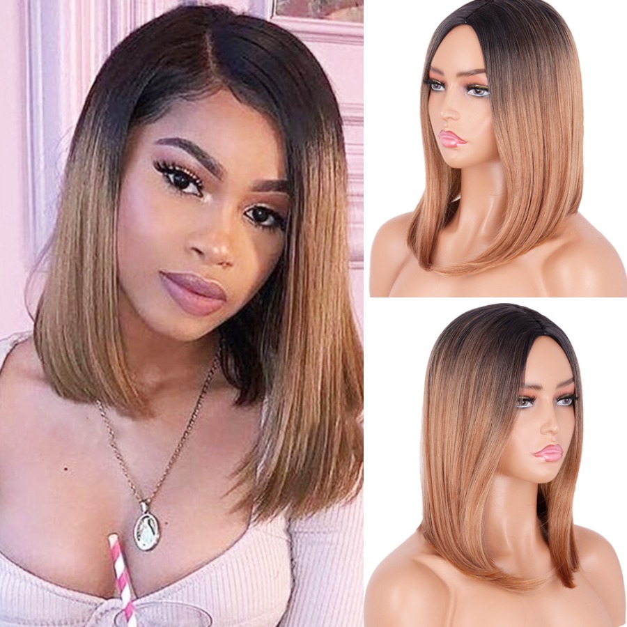 

Lovely Casual Gradient High-temperature Resistance Wig
