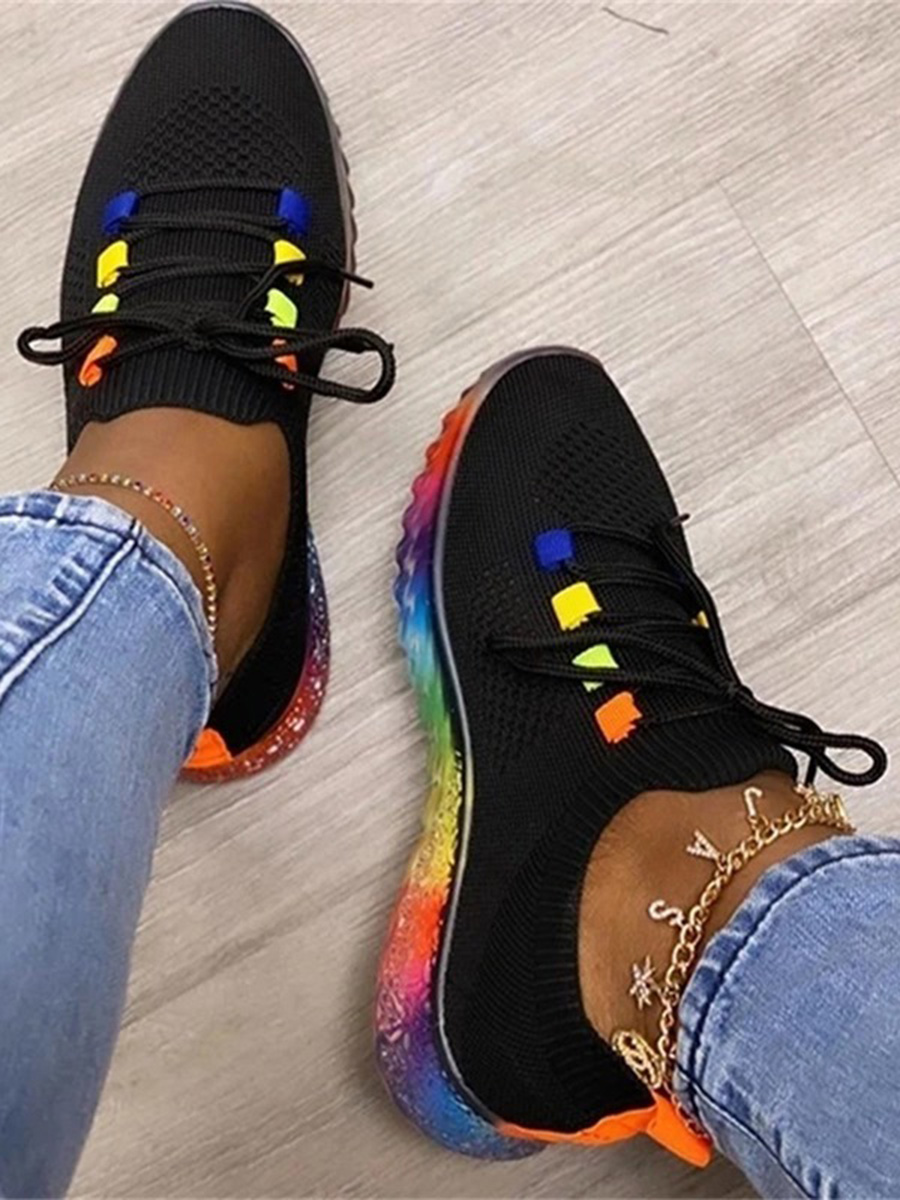 

LW Sporty Tie-dye Black Sneakers