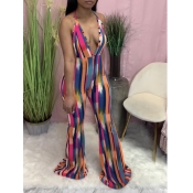 LW SXY Backless Flared Bandage Design Multicolor O