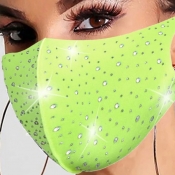 LW Chic Sequined Decoration Face Mask