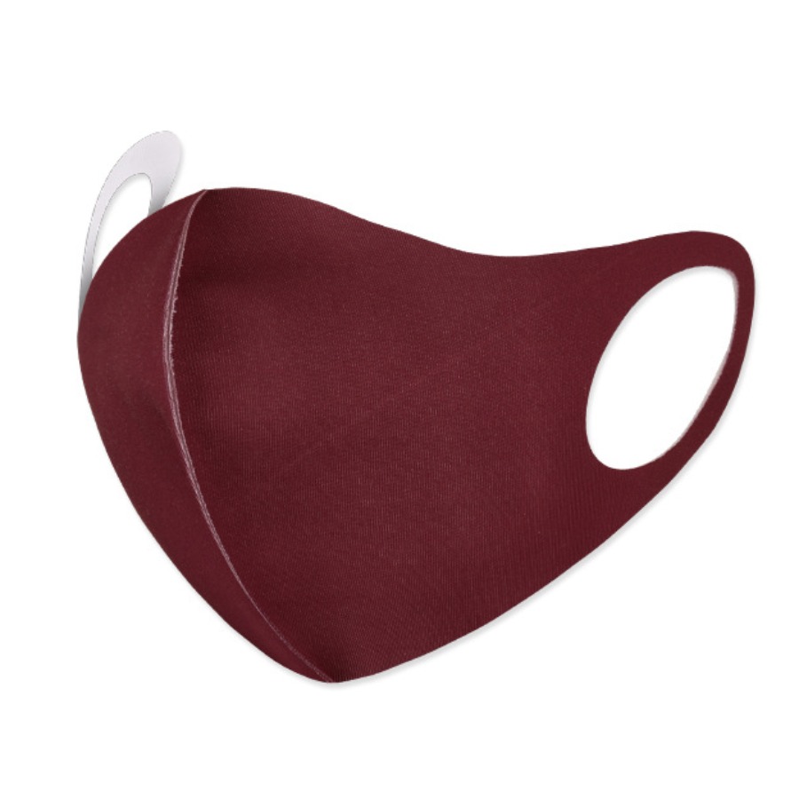 

Lovely Casual Dustproof Wine Red Face Mask