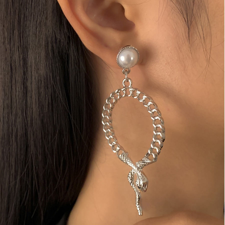 

Lovely Alloy Casual Split joint Regular Else Earring, Silver