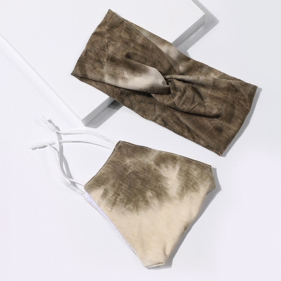

Lovely Casual Gradient Dust-Proof Face Mask(With Headband)