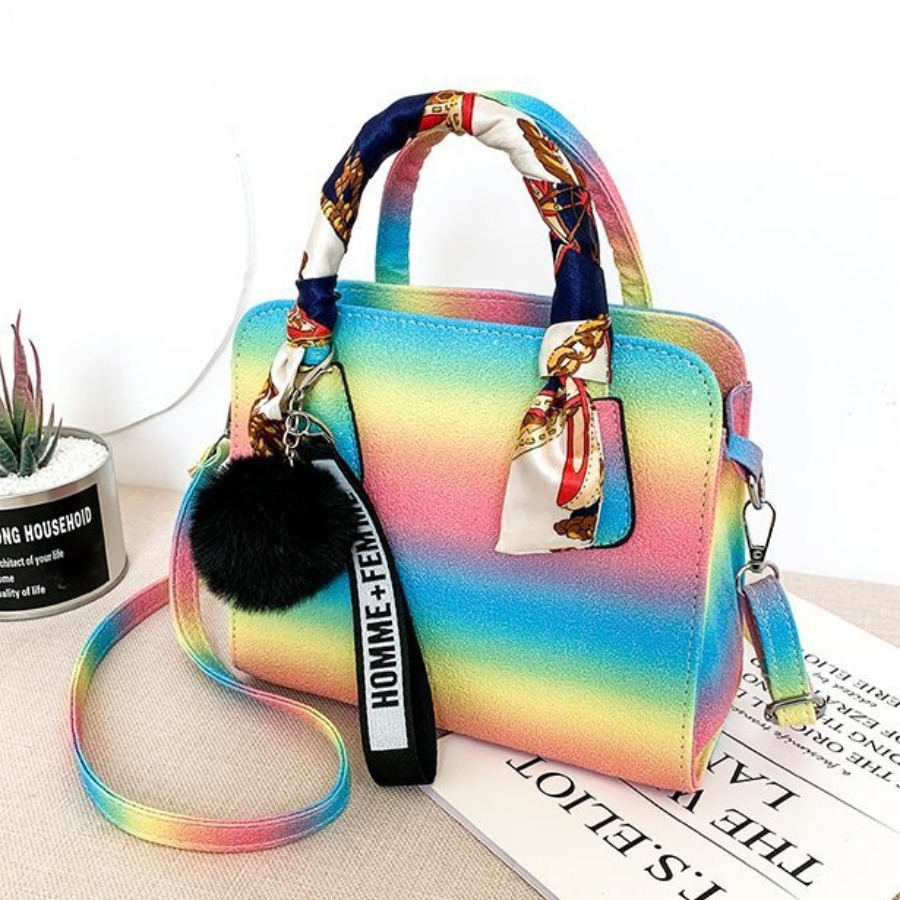 

LW Casual Tie-dye Pink Crossbody Bag