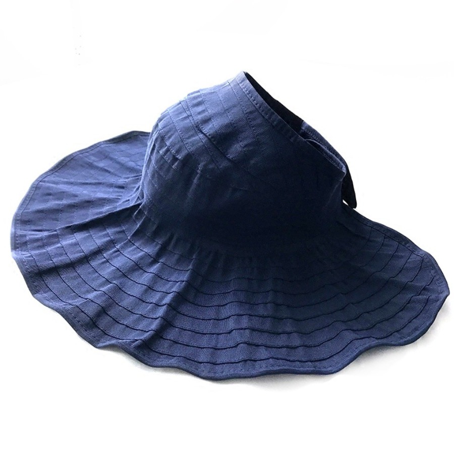 Lovely Boho Hollow-out Navy Blue Hat