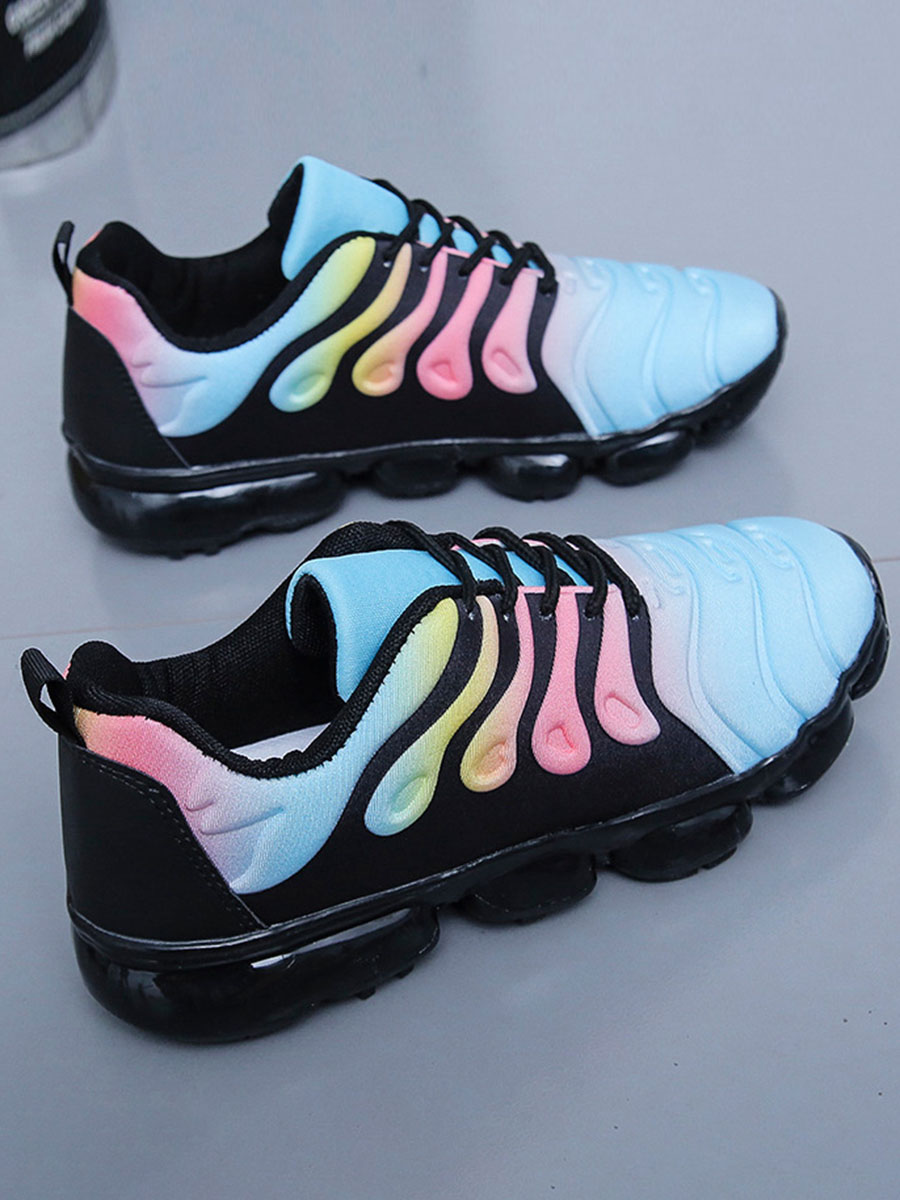 

Lovely Sporty Patchwork Blue Sneakers