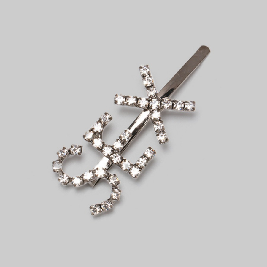 

Lovely Casual Letter Decoration Beige Hairpin
