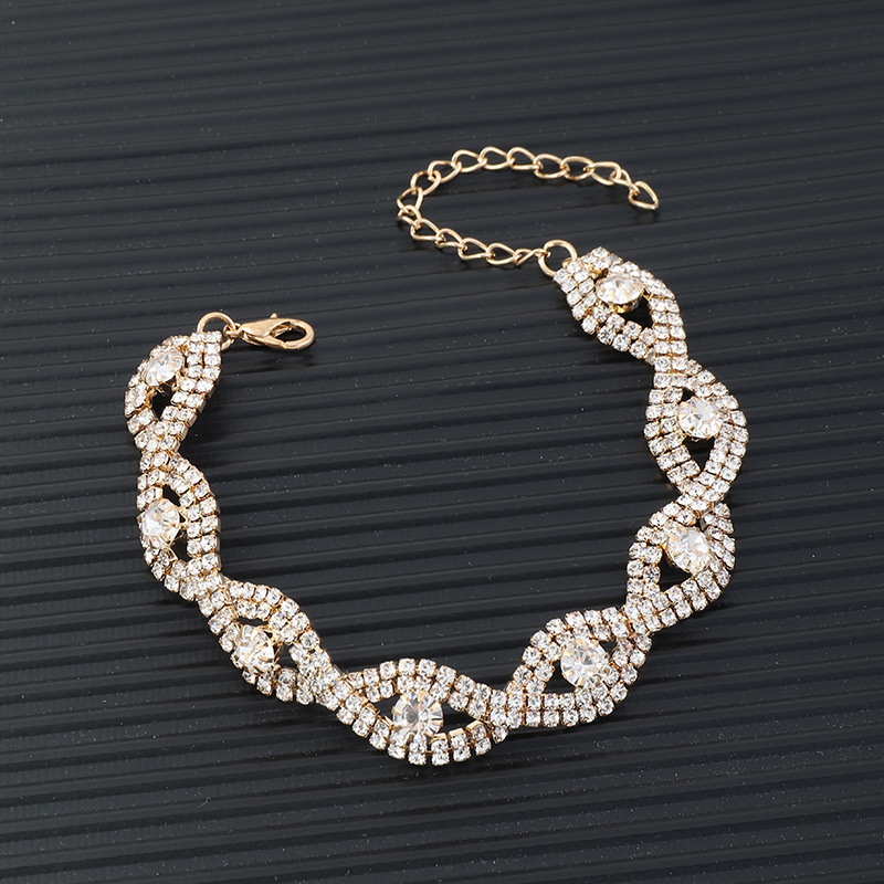

LW Street Sequined Gold Bracelet