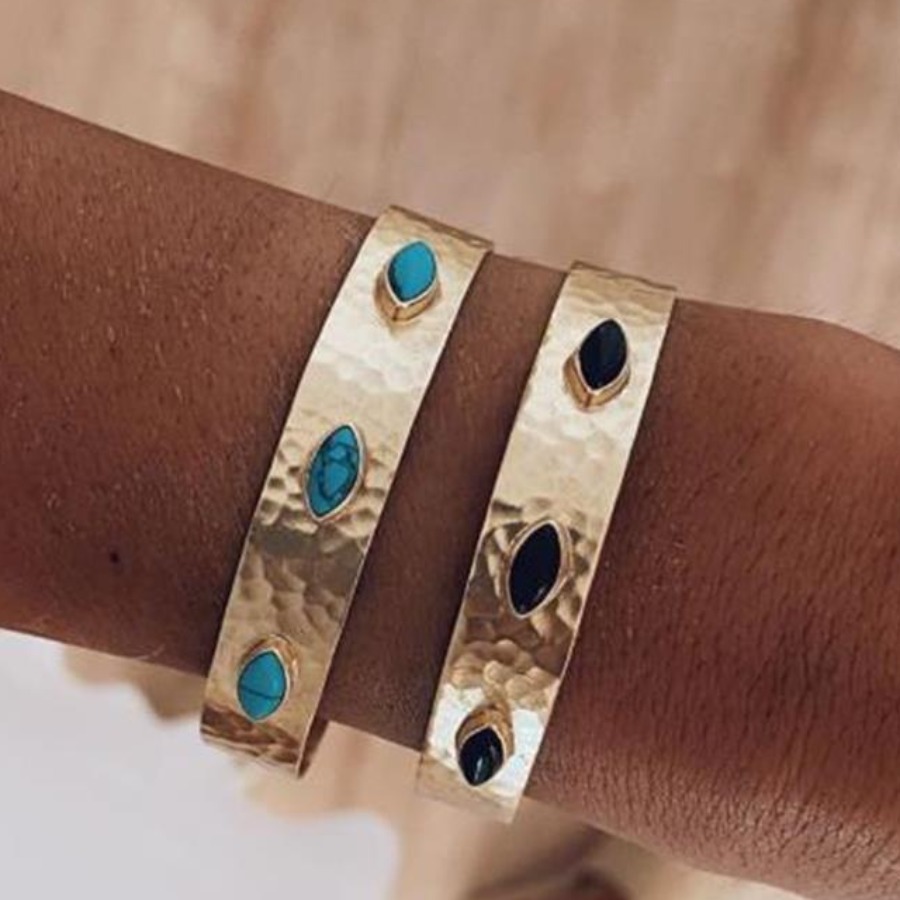 

Lovely Casual Eye-shaped Decoration Green Bracelet