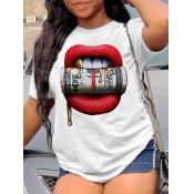 LW Money Lip Print T-shirt