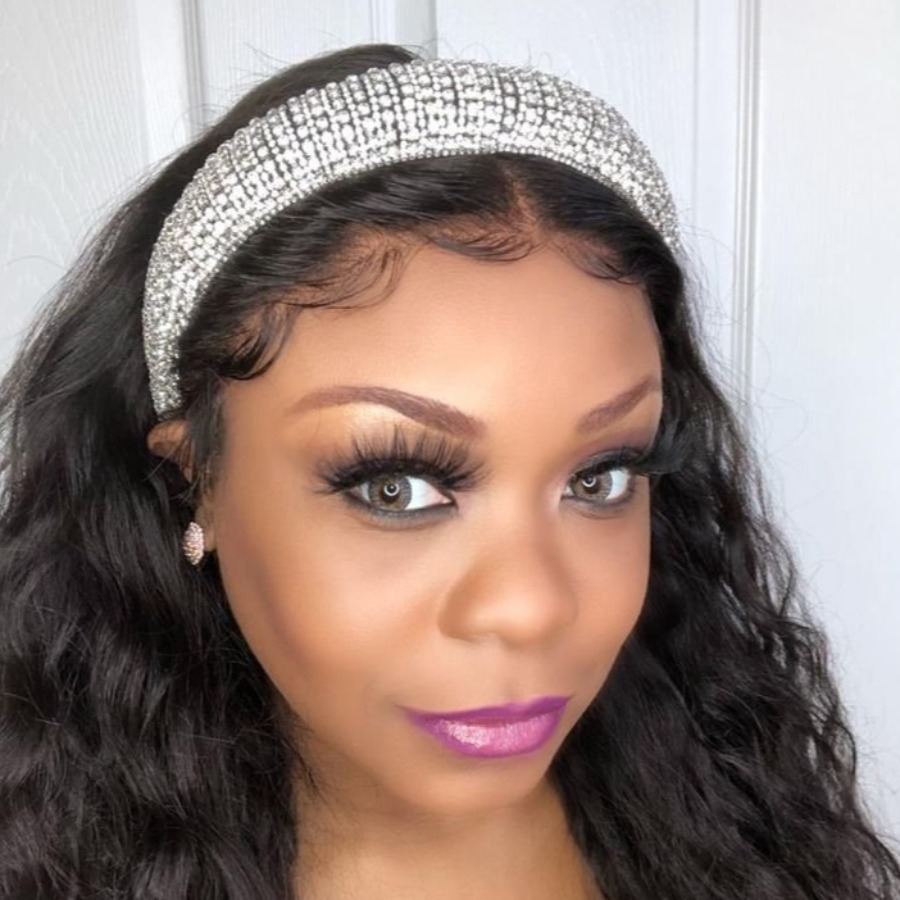 

LW Casual Crystal Silver Headband