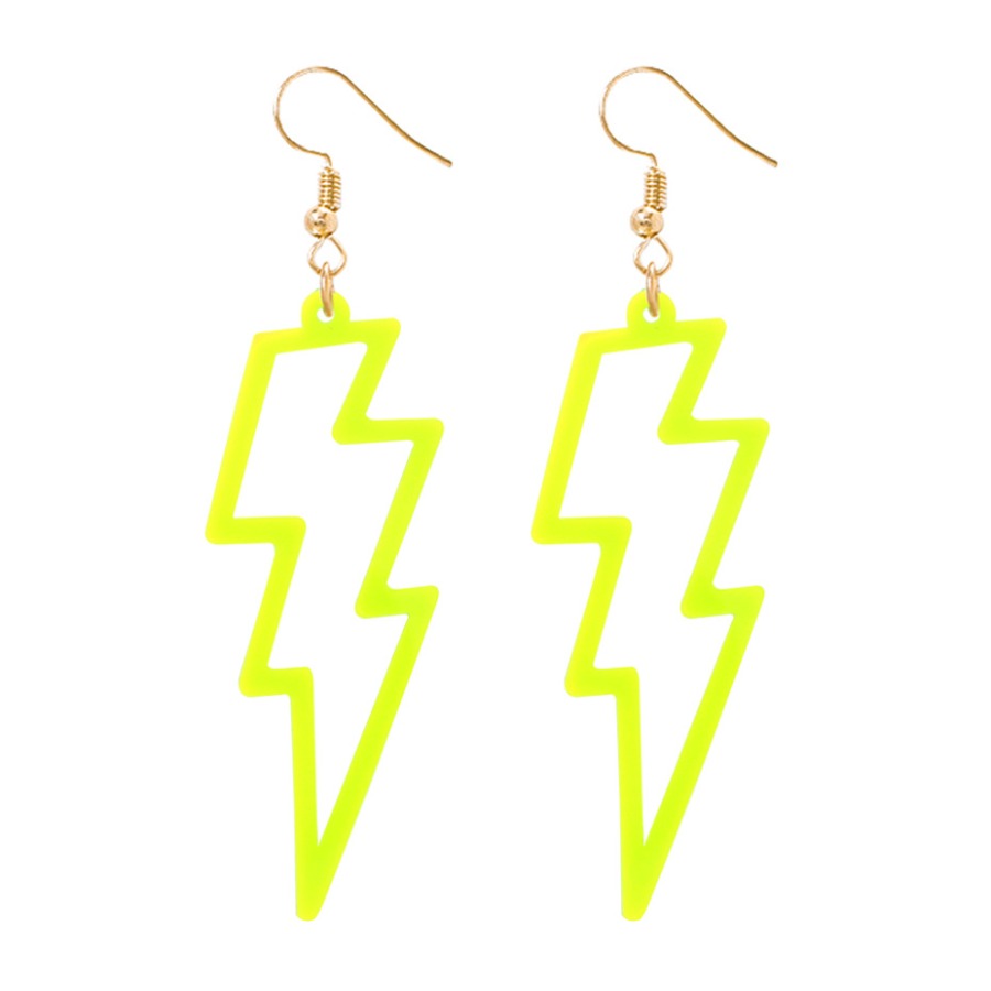 

LW Casual Shinny Design Hollow-out Green Earring