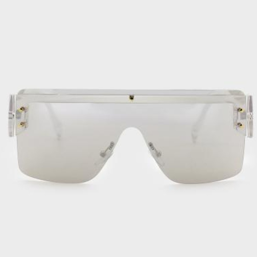 

LW Wide Frame Sunglasses, Grey