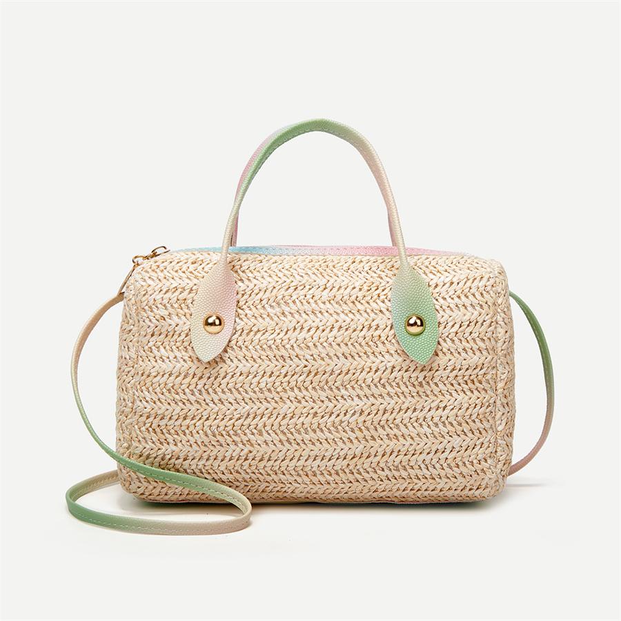 

LW Gradient Woven Messenger Bag, Multicolor