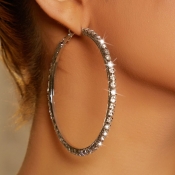 LW Sequined Circular Earring