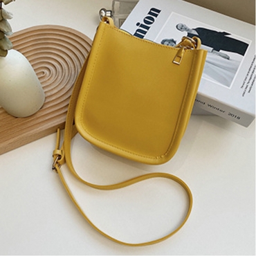 

Lovely Adjustable Strap Crossbody Bag, Yellow