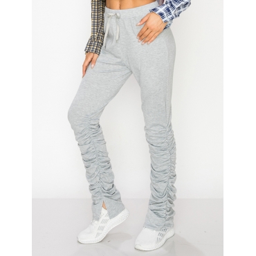 

LW BASICS Stylish Skinny Grey Pants