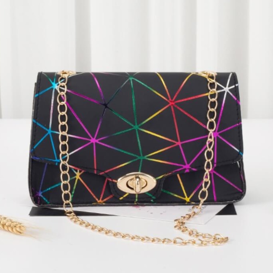 LW Geometric Crossbody Bags
