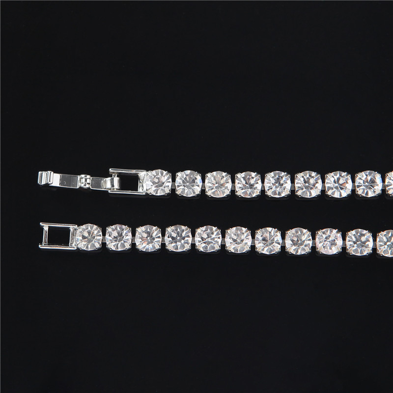 LW Men Crystal Double-layer Necklace