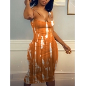 LW SXY Tie-dye Bodycon Cami Dress