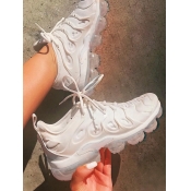 LW Chunky Sole Quilted Slide Sneakers