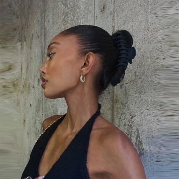 

LW Large Claw Clip Hairpin, Black