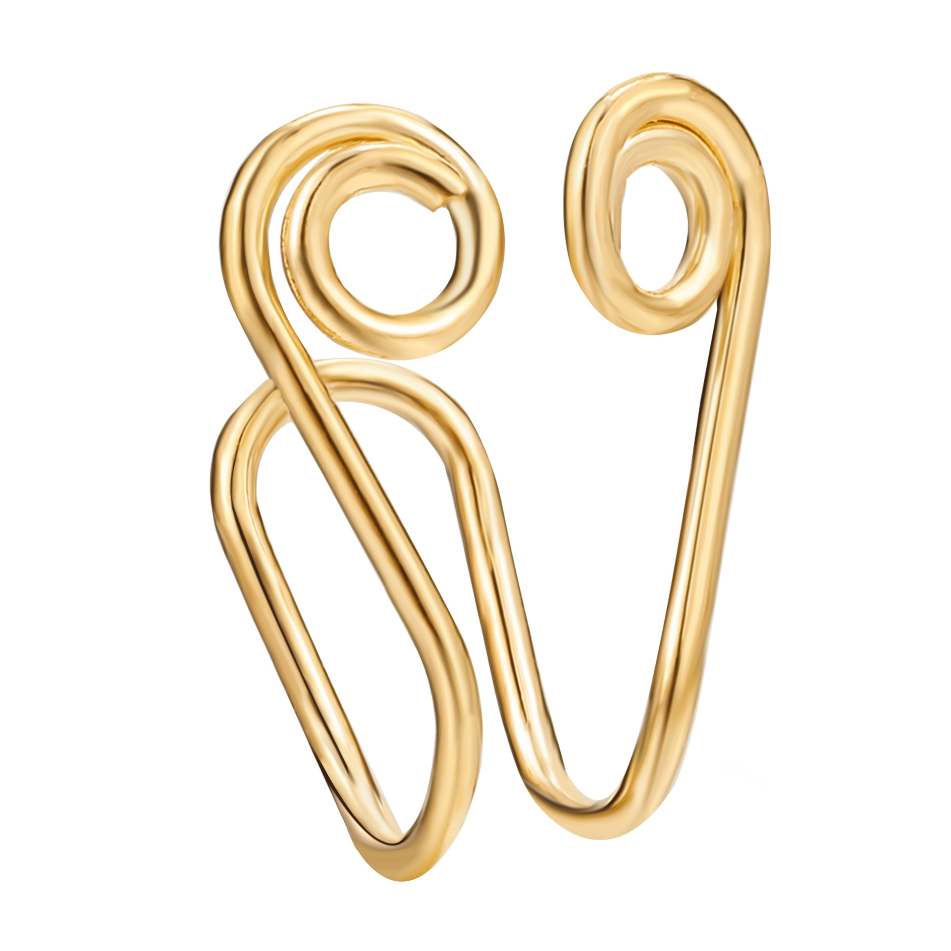 LW Metal Hollow-out Design  Body Jewelry