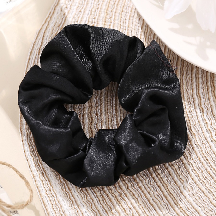 

LW Satin Basic Solid Headband, Black
