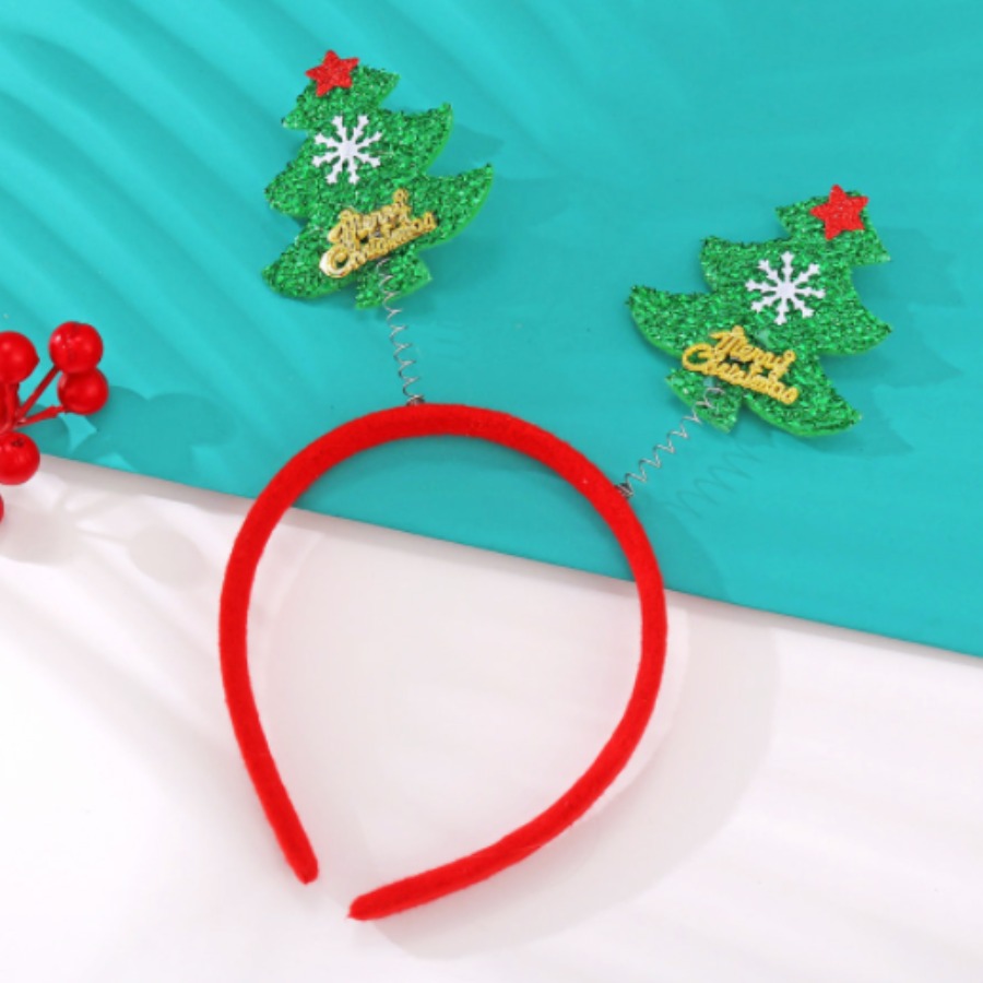 

LW Christmas Tree Headband, Multi