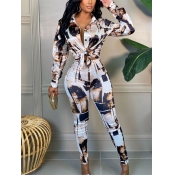 LW Tie-dye High-waisted Pants Set