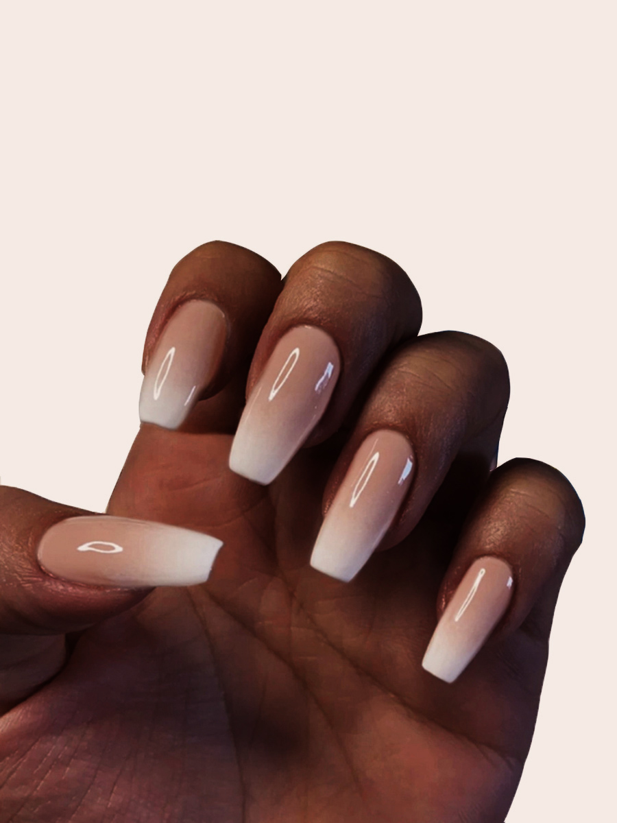 

LW 24-piece Gradient Beauty False Nails, Pink