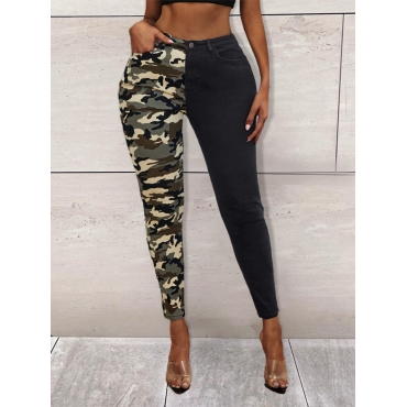 

LW Camo Print High Stretchy Jeans
