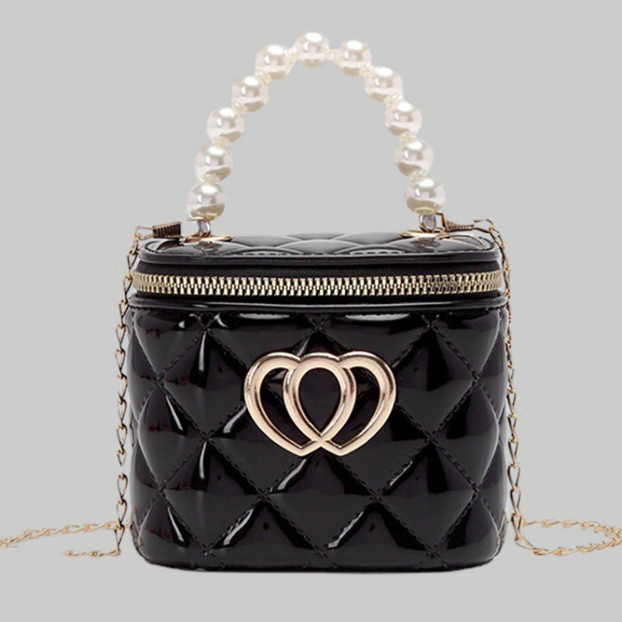 LovelyWholesale Chain Strap Pearl Decor Tote Bag All Seasons Sweet Pearl Spring Summer 2024