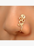 LW Fold Design Nose Ring Body Jewelry