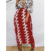 LW Striped Tassel Design Skirt