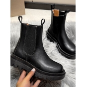 LW Round Toe Booties
