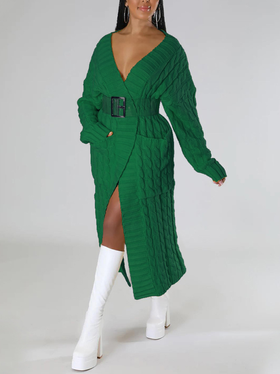LW Pocket Design Cardigan