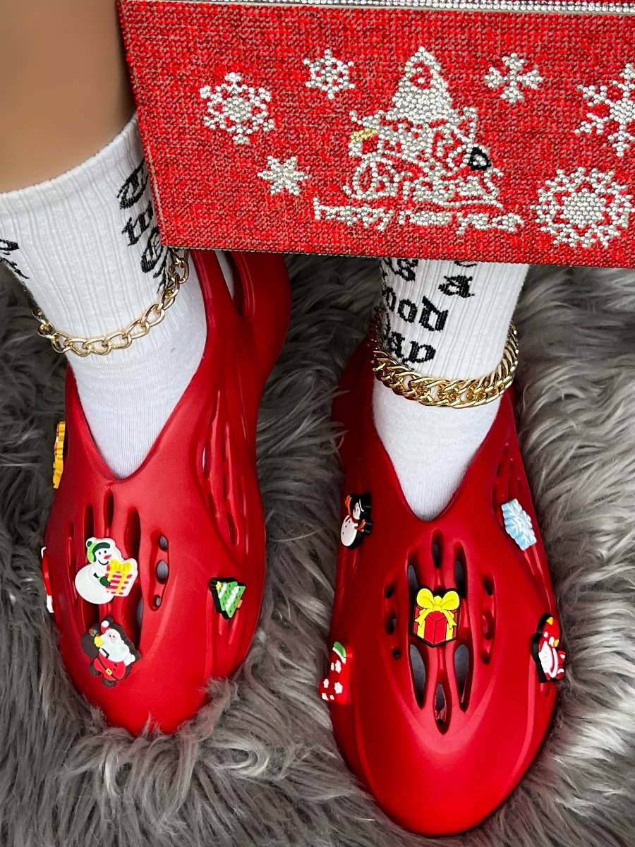 LW Cartoon Decor Cut Out Flats