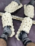 LW Men Peanut Decor Bubble Slippers
