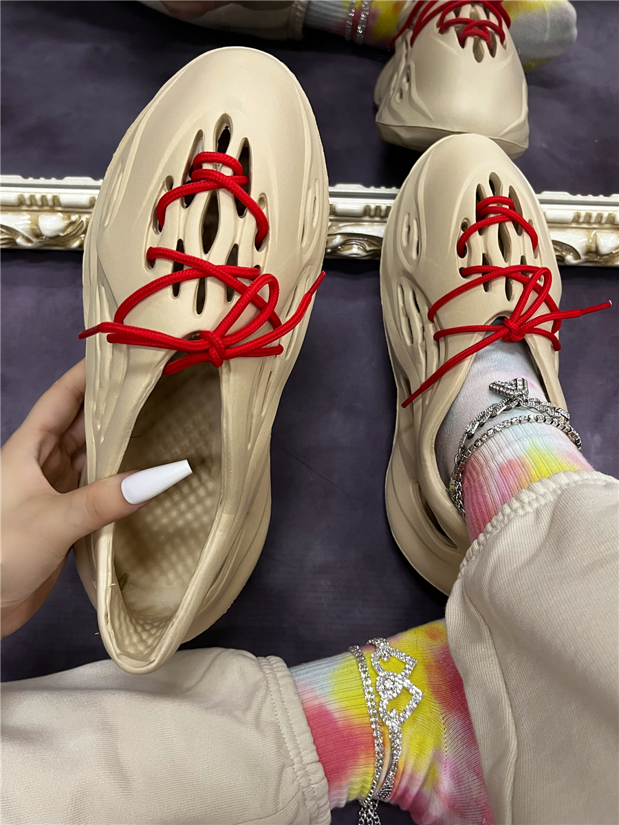 LW Bandage Design Cut Out Flats