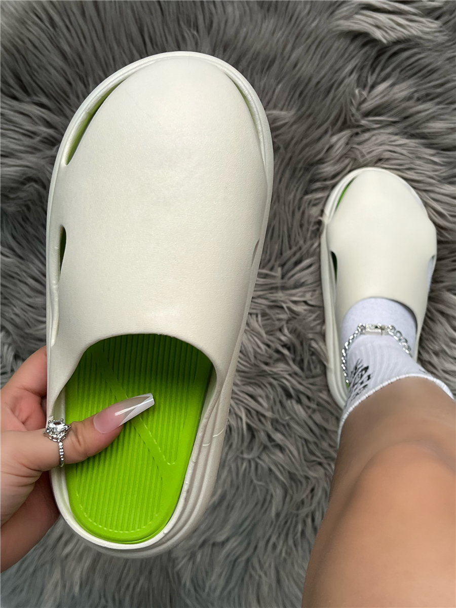 LW Cut Out Slippers