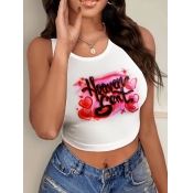 LW Heaven Sent Love Print Camisole
