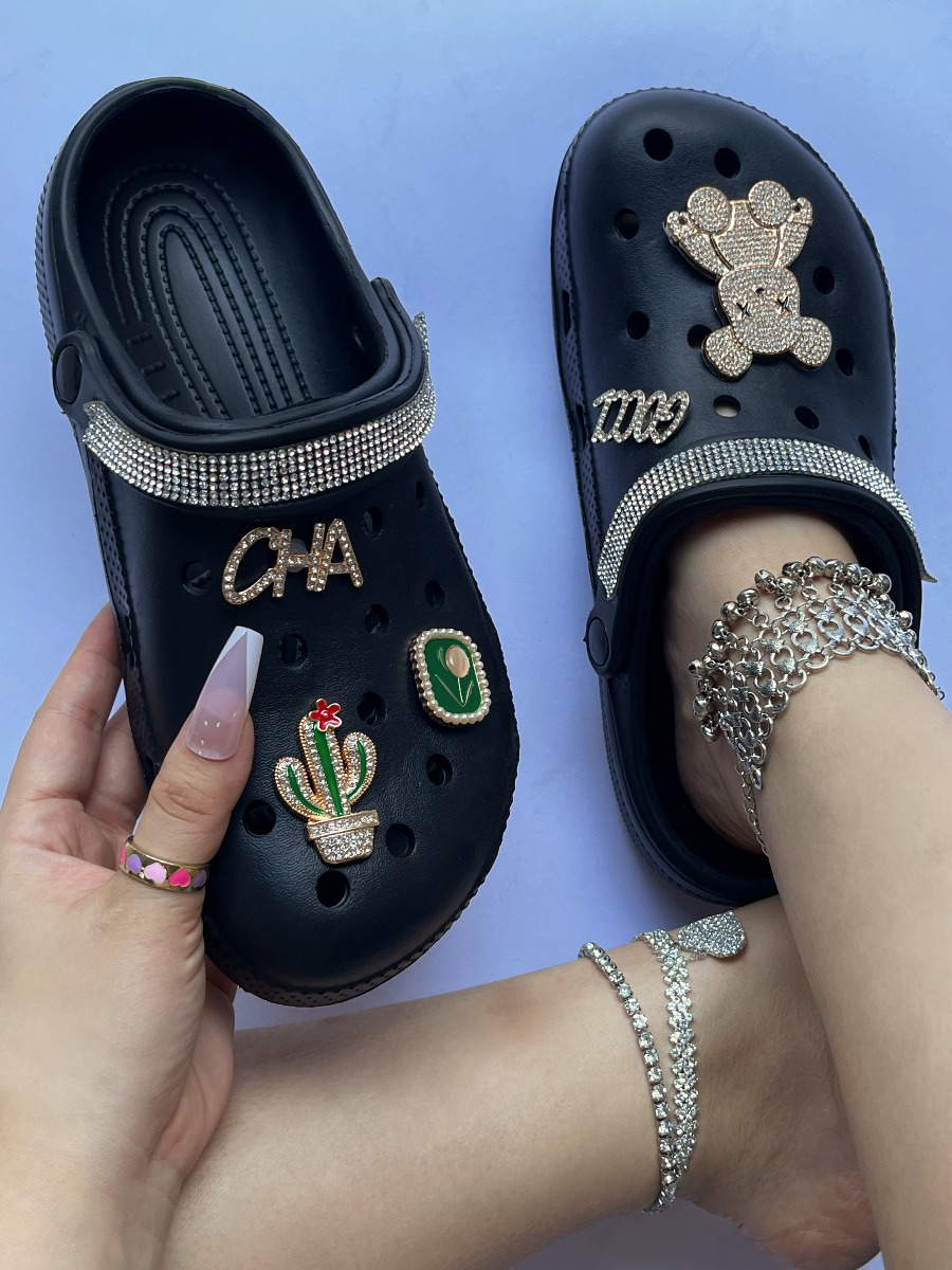 LovelyWholesale Round Toe Cartoon Print Daily Slippers Summer Casual Cartoon Spring Summer 2024