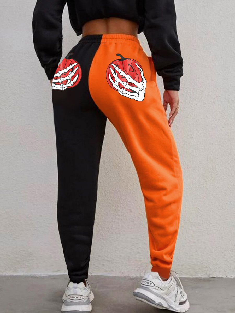 LW BASICS Skeleton Fruit Print Sweatpants