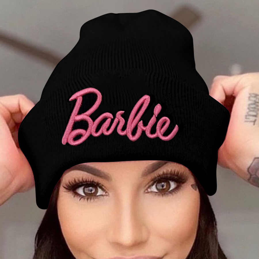 LW Solid Color Letter Polyester Hats